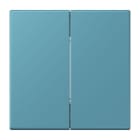 JUNG - Bluetooth® Low Energy Funk-Wandsender 4-kanalig, Serie LS, céruléen vif