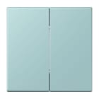 JUNG - Bluetooth® Low Energy Funk-Wandsender 4-kanalig, Serie LS, céruléen clair