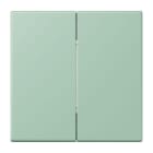 JUNG - Bluetooth® Low Energy Funk-Wandsender 4-kanalig, Serie LS, vert anglais clair