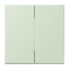JUNG - Bluetooth® Low Energy Funk-Wandsender 4-kanalig, Serie LS, vert anglâis pale