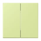 JUNG - Bluetooth® Low Energy Funk-Wandsender 4-kanalig, Serie LS, vert jaune clair