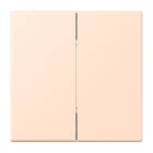 JUNG - Bluetooth® Low Energy Funk-Wandsender 4-kanalig, Serie LS, rose pâle