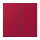 JUNG - Bluetooth® Low Energy Funk-Wandsender 4-kanalig, Serie LS, rouge carmin