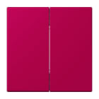 JUNG - Bluetooth® Low Energy Funk-Wandsender 4-kanalig, Serie LS, rouge rubia