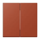 JUNG - Bluetooth® Low Energy Funk-Wandsender 4-kanalig, Serie LS, l'ocre rouge