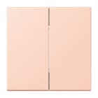 JUNG - Bluetooth® Low Energy Funk-Wandsender 4-kanalig, Serie LS, l'ocre rouge clair