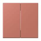 JUNG - Bluetooth® Low Energy Funk-Wandsender 4-kanalig, Serie LS, terre sienne brique