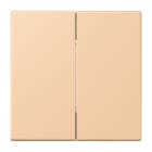 JUNG - Bluetooth® Low Energy Funk-Wandsender 4-kanalig, terre sienne claire 31