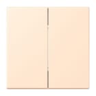 JUNG - Bluetooth® Low Energy Funk-Wandsender 4-kanalig, Serie LS, terre sienne pâle
