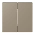 JUNG - Bluetooth® Low Energy Funk-Wandsender 4-kanalig, ombre naturelle moyenne