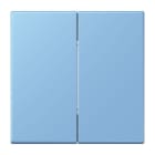 JUNG - Bluetooth® Low Energy Funk-Wandsender 4-kanalig, Serie LS, bleu céruléen 59