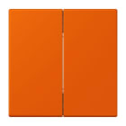 JUNG - Bluetooth® Low Energy Funk-Wandsender 4-kanalig, Serie LS, orange vif