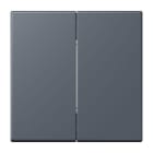JUNG - Bluetooth® Low Energy Funk-Wandsender 4-kanalig, Serie LS, gris fonce 59