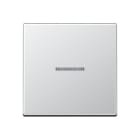 JUNG - JUNG HOME Taster 1fach, Serie A, aluminium