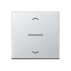 JUNG - JUNG HOME Taster 1fach, mit Pfeilsymbolen, Serie A, aluminium