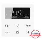 JUNG - MS! JUNG HOME Raumthermostat Display, Serie AS/A, alpinweiß