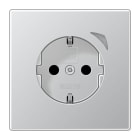 JUNG - SCHUKO Steckdose, 16 A 250 V ~, Schraubkl.,Funktionsanzeige, SAFETY+, Serie LS,