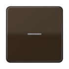 JUNG - JUNG HOME Taster 1fach, Duroplast, Serie CD, braun