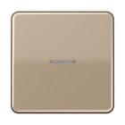 JUNG - JUNG HOME Taster 1fach, Aluminium eloxiert, Serie CD, gold-bronze