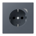 JUNG - JUNG HOME SCHUKO® Steckdose, 16 A 250 V ~, Schraubkl.,FunktionsanzeigeSAFETY+,