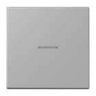 JUNG - JUNG HOME Taster 1fach, Serie LS, gris moyen