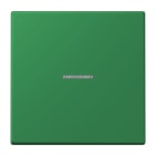 JUNG - JUNG HOME Taster 1fach, Serie LS, vert foncé