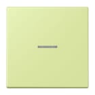 JUNG - JUNG HOME Taster 1fach, Serie LS, vert jaune clair