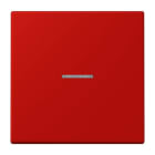 JUNG - JUNG HOME Taster 1fach, Serie LS, rouge vermillon 31