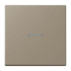 JUNG - JUNG HOME Taster 1fach, Serie LS, ombre naturelle moyenne