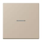 JUNG - JUNG HOME Taster 1fach, Serie LS, ombre naturelle claire