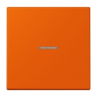 JUNG - JUNG HOME Taster 1fach, Serie LS, orange vif