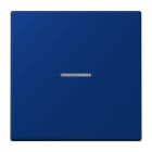 JUNG - JUNG HOME Taster 1fach, Serie LS, bleu outremer foncé
