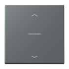 JUNG - JUNG HOME Taster 1fach, mit Pfeilsymbolen, Serie LS, gris foncé 31