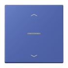 JUNG - JUNG HOME Taster 1fach, mit Pfeilsymbolen, Serie LS, bleu outremer 31