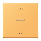 JUNG - JUNG HOME Taster 1fach, mit Pfeilsymbolen, Serie LS, ocre jaune clair