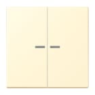 JUNG - JUNG HOME Taster 2fach, Serie LS, blanc