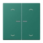 JUNG - JUNG HOME Taster 2fach, mit Pfeilsymbolen, Serie LS, vert anglais