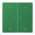 JUNG - JUNG HOME Taster 2fach, mit Pfeilsymbolen, Serie LS, vert foncé