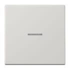 JUNG - JUNG HOME Taster 1fach, Duroplast, Serie LS, lichtgrau