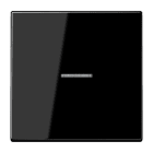 JUNG - JUNG HOME Taster 1fach, Duroplast, Serie LS, schwarz