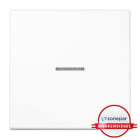 JUNG - MS! JUNG HOME Taster 1fach, Duroplast, Serie LS, alpinweiß