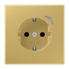 JUNG - SCHUKO Steckdose, 16 A 250 V ~, Schraubkl.,Funktionsanzeige, SAFETY+, Serie LS,