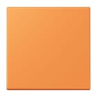 JUNG - EnOcean Funk-Wandsender 2-kanalig, Serie LS, orange clair