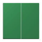 JUNG - EnOcean Funk-Wandsender 4-kanalig, Serie LS, vert foncé