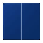 JUNG - EnOcean Funk-Wandsender 4-kanalig, Serie LS, bleu outremer foncé