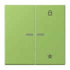 JUNG - eNet Taster Universal 1fach 2fach, Duroplast, Serie LS, vert 31