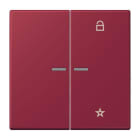JUNG - eNet Taster Universal 1fach 2fach, Duroplast, Serie LS, le rubis
