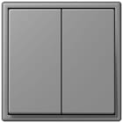 JUNG - Friends of Hue Funk-Wandsender Set 4-kanalig, Serie LS, gris 31