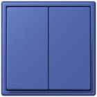 JUNG - Friends of Hue Funk-Wandsender Set 4-kanalig, Serie LS, bleu outremer 31