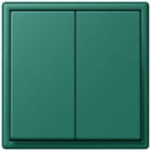 JUNG - Friends of Hue Funk-Wandsender Set 4-kanalig, Serie LS, vert anglais